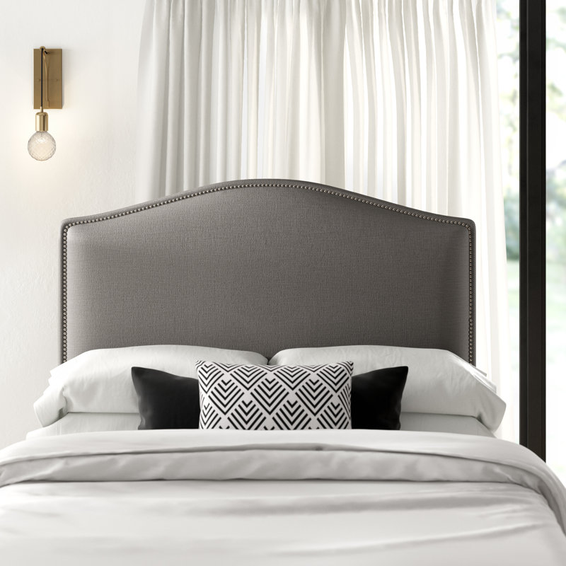 Snowhill Upholstered Headboard Full Queen Ash
